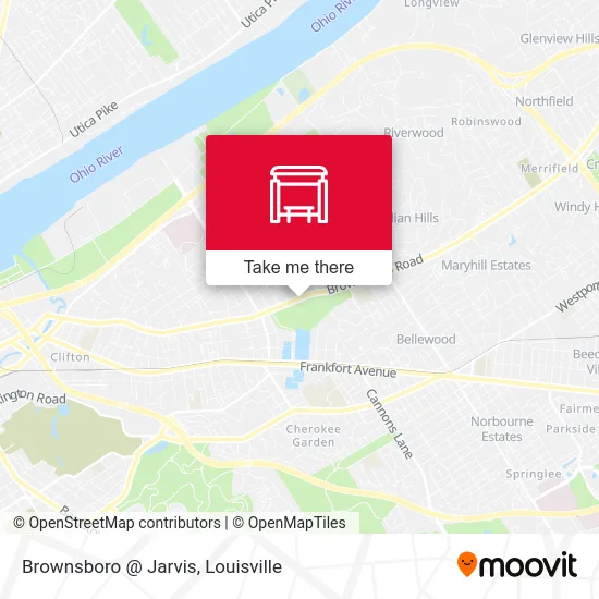Brownsboro @ Jarvis map