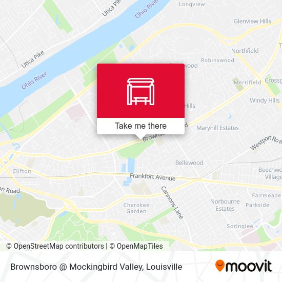 Brownsboro @ Mockingbird Valley map