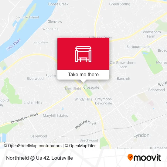 Northfield @ Us 42 map