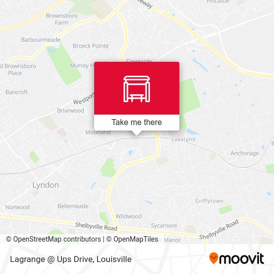 Lagrange @ Ups Drive map