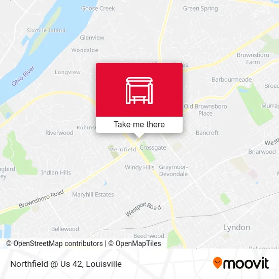 Northfield @ Us 42 map