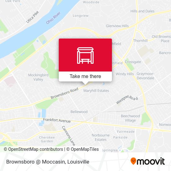 Brownsboro @ Moccasin map