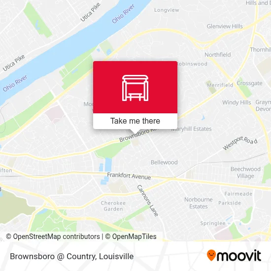 Brownsboro @ Country map