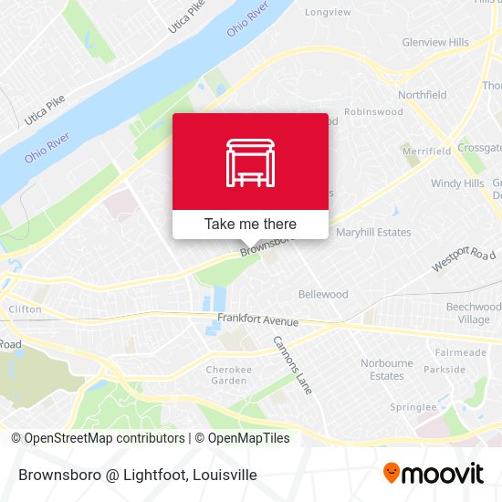 Brownsboro @ Lightfoot map