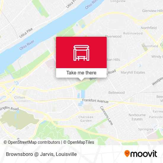 Brownsboro @ Jarvis map