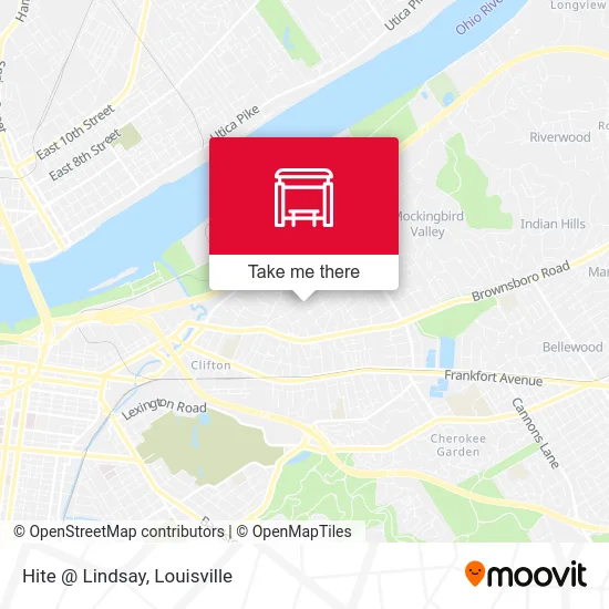 Hite @ Lindsay map