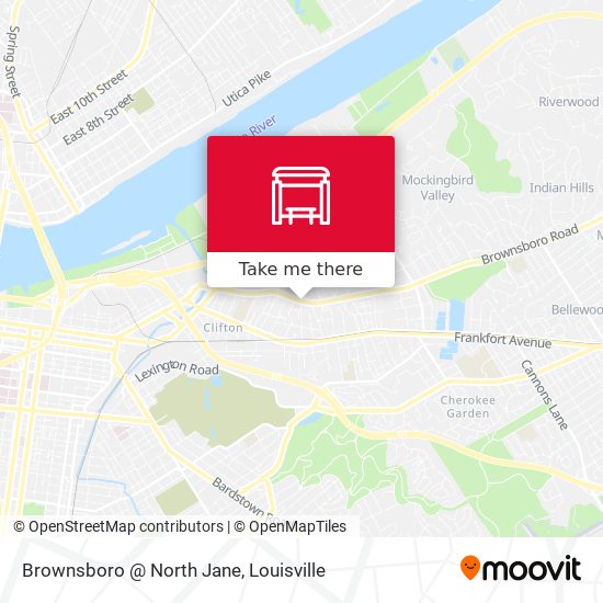 Brownsboro @ North Jane map