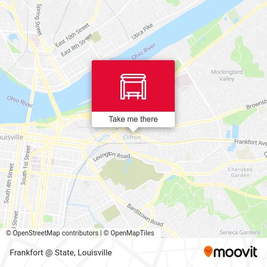 Frankfort @ State map