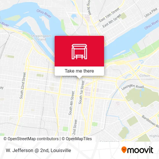 Mapa de W. Jefferson @ 2nd