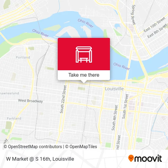 W Market @ S 16th map