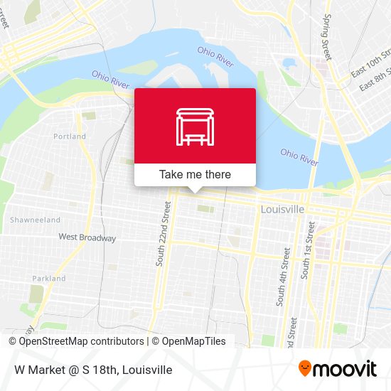 Mapa de W Market @ S 18th