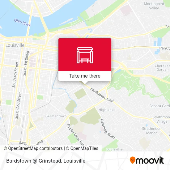 Bardstown @ Grinstead map