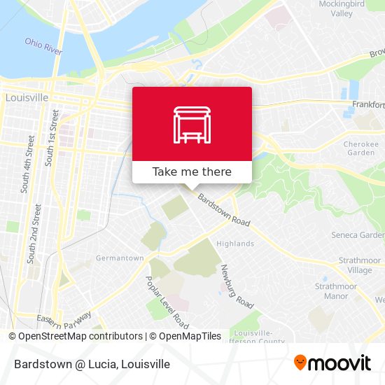 Bardstown @ Lucia map