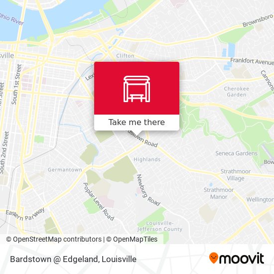 Mapa de Bardstown @ Edgeland