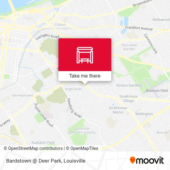 Bardstown @ Deer Park map