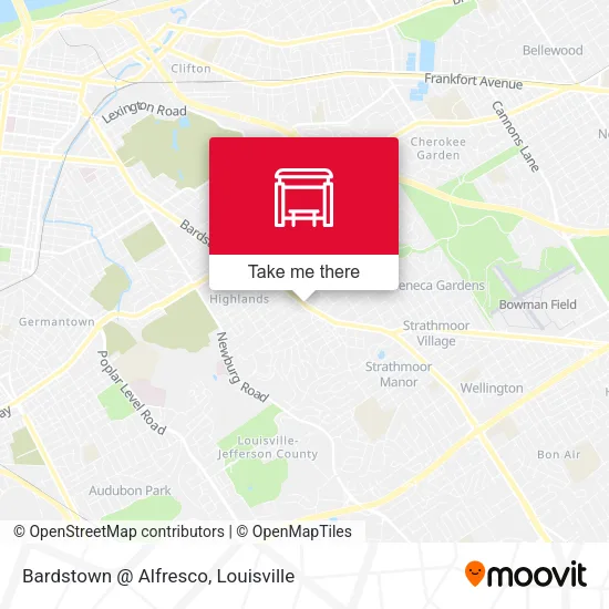 Bardstown @ Alfresco map