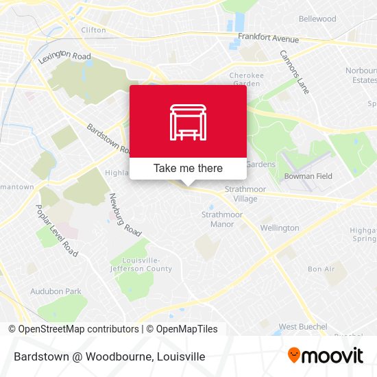 Bardstown @ Woodbourne map