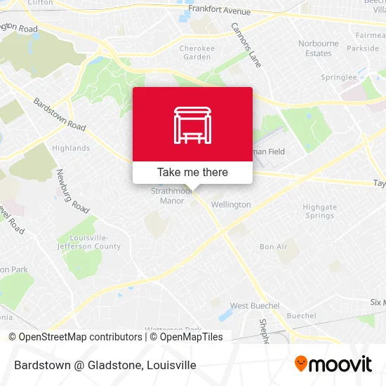 Bardstown @ Gladstone map