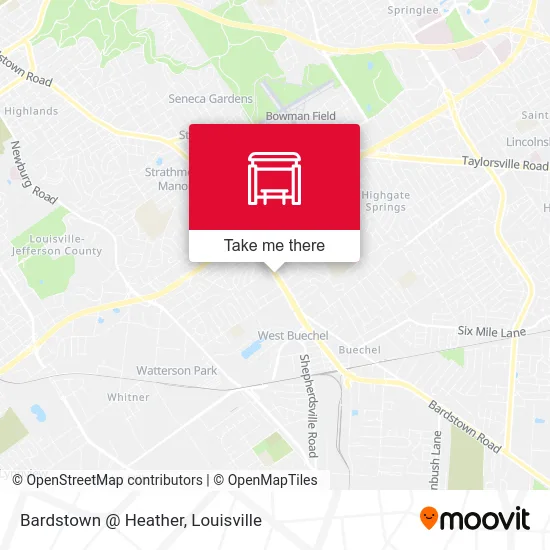 Bardstown @ Heather map