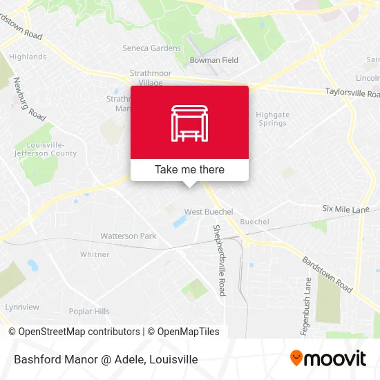 Bashford Manor @ Adele map