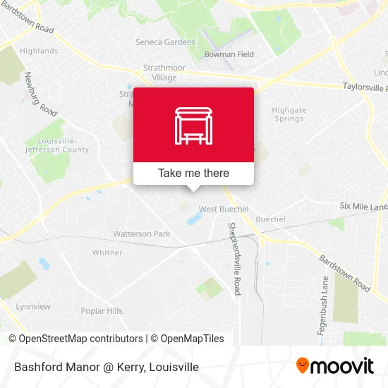 Bashford Manor @ Kerry map