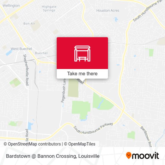 Bardstown @ Bannon Crossing map