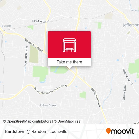 Mapa de Bardstown @ Random