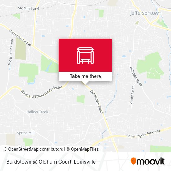 Bardstown @ Oldham Court map