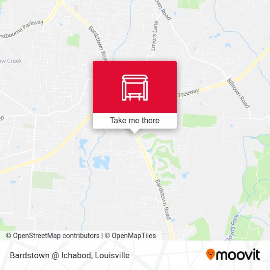 Bardstown @ Ichabod map
