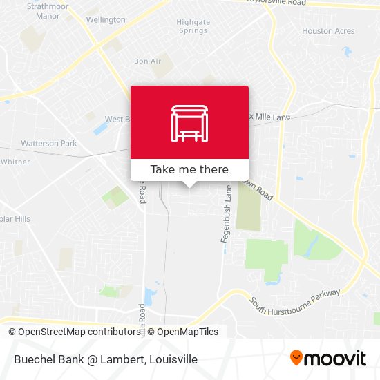 Buechel Bank @ Lambert map