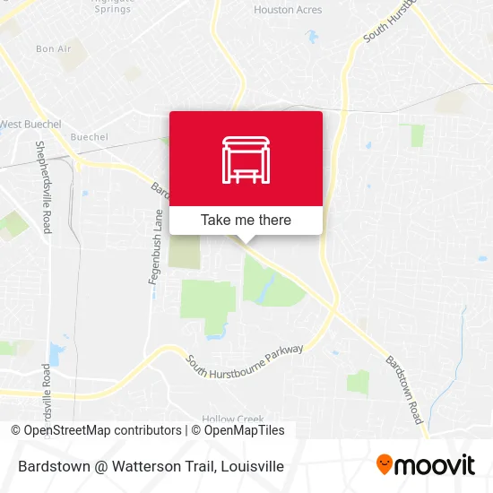 Bardstown @ Watterson Trail map