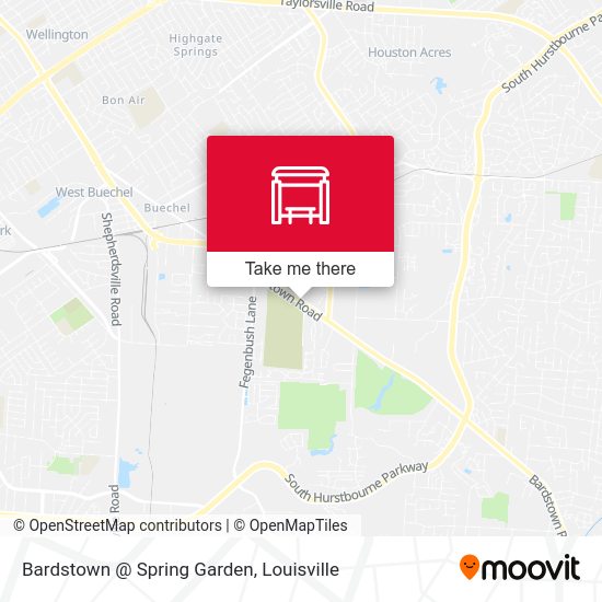 Bardstown @ Spring Garden map