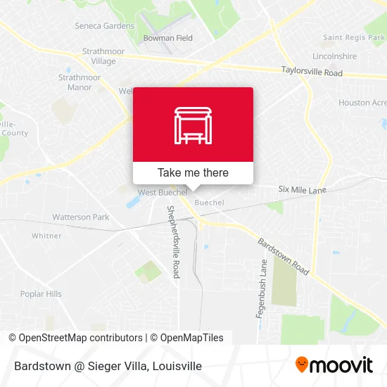Bardstown @ Sieger Villa map