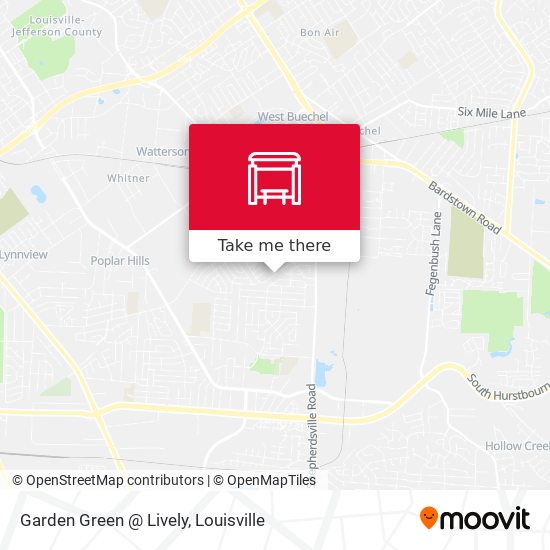 Mapa de Garden Green @ Lively