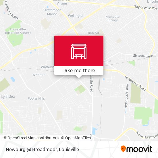 Newburg @ Broadmoor map