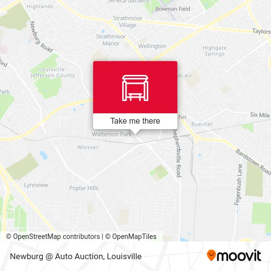 Newburg @ Auto Auction map