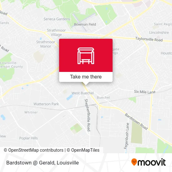 Bardstown @ Gerald map