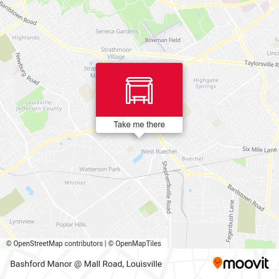 Mapa de Bashford Manor @ Mall Road