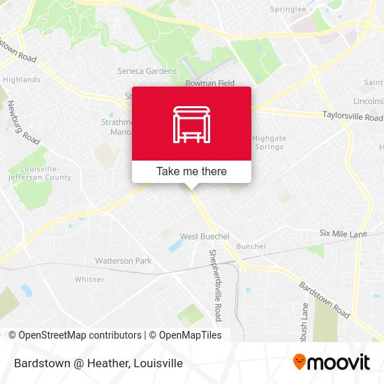 Bardstown @ Heather map