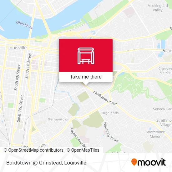 Bardstown @ Grinstead map