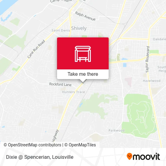 Dixie @ Spencerian map