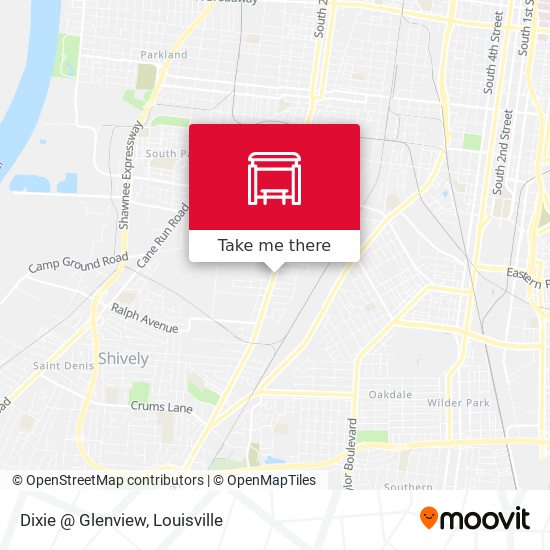 Mapa de Dixie @ Glenview