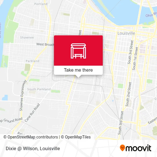 Dixie @ Wilson map