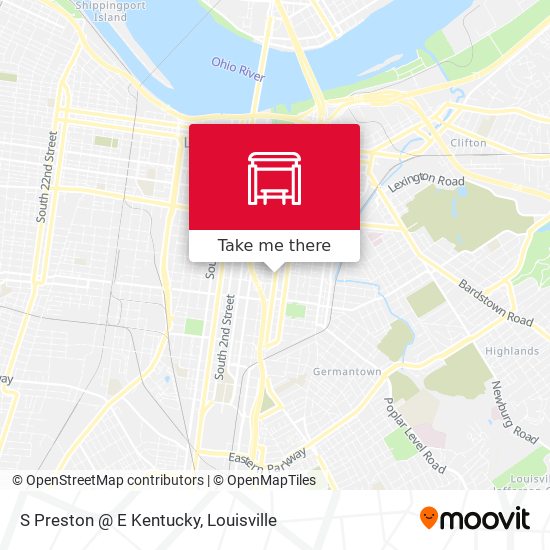 Mapa de S Preston @ E Kentucky
