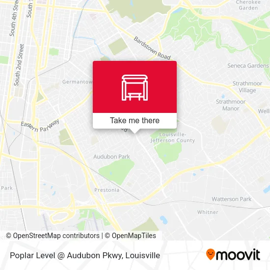 Poplar Level @ Audubon Pkwy map