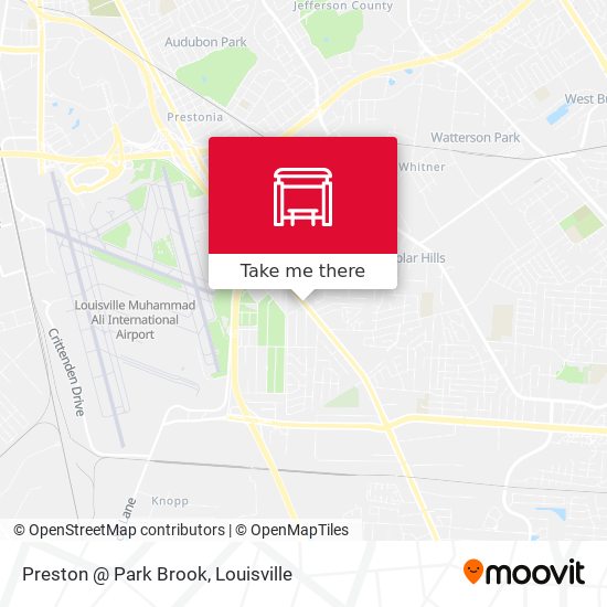 Preston @ Park Brook map