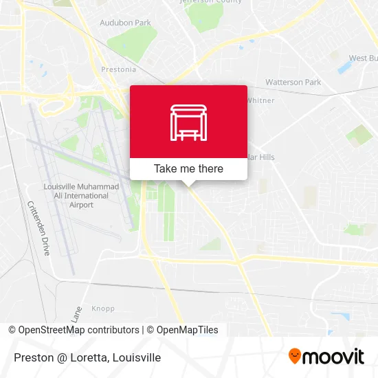 Preston @ Loretta map