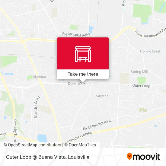Outer Loop @ Buena Vista map
