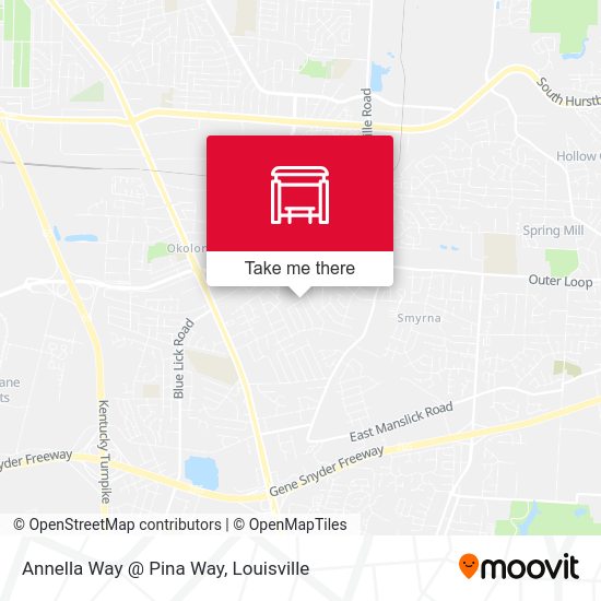 Annella Way @ Pina Way map