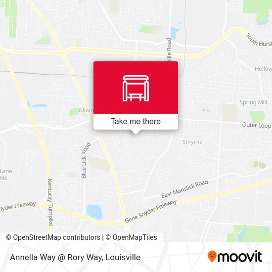 Annella Way @ Rory Way map